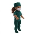 thumbnail image 4 of AlevRam 18 Inch Doll Nurse Outfit Doctor Uniform Clothes Set with Medical Style Top & Pants Pretend Play Costume for Girl Dolls, 4 of 5