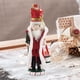 thumbnail image 5 of Figura de Cascanueces de madera de 14 pulgadas para Navidad Estilo G, 5 of 8