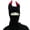 Black with Big Red H, variant on Adult Winter Ox Horn Hat Knit Hat Handmade Ox Horn Shape Soft Hat Casual Wear