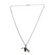 thumbnail image 2 of collar de muela y cepillo dental de plata limerence, 2 of 4