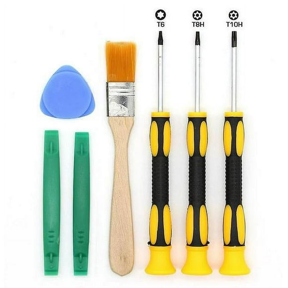 7 Piece Screwdriver Set for Xbox One Xbox 360 Ps3 Ps4 Torx T8 T6 T10 H35 Repair Tool Kit Opening Tools Screwdriver Betterlifefg