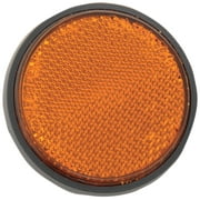 Chris Products 2-1/2" Diameter Amber Reflector (RR1A)