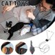 thumbnail image 2 of Cat Toy Self-hey Hanging Door Retractable Cat Scratch Rope Small Mouse Cat Stick Pet Cat Cat Supplies Multicolor, 2 of 5