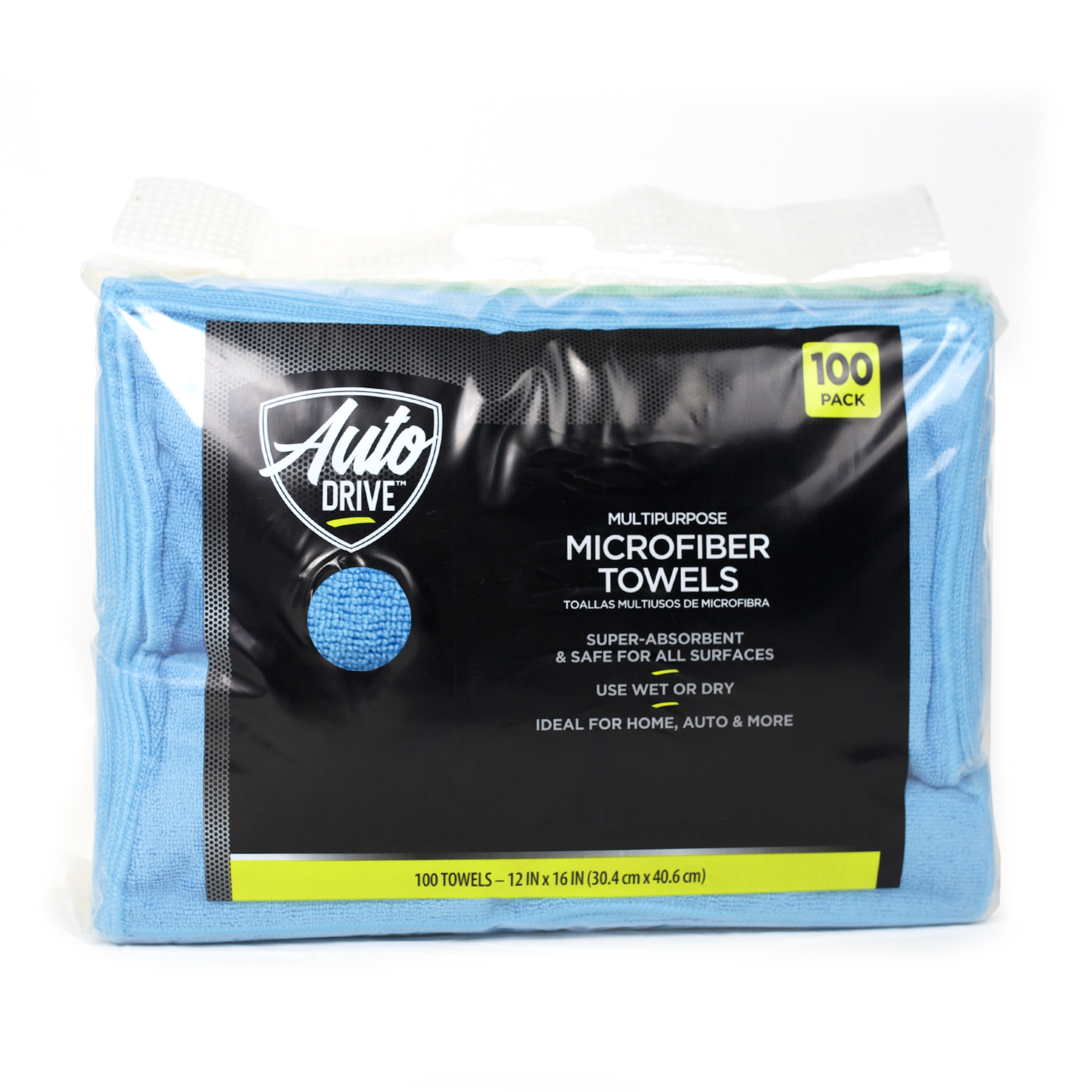 Auto Drive Multipurpose Microfiber Towels, 100 Pack photo 4