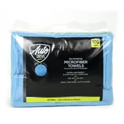 Auto Drive Multipurpose Microfiber Towels, 12 x 16, 100 Pack