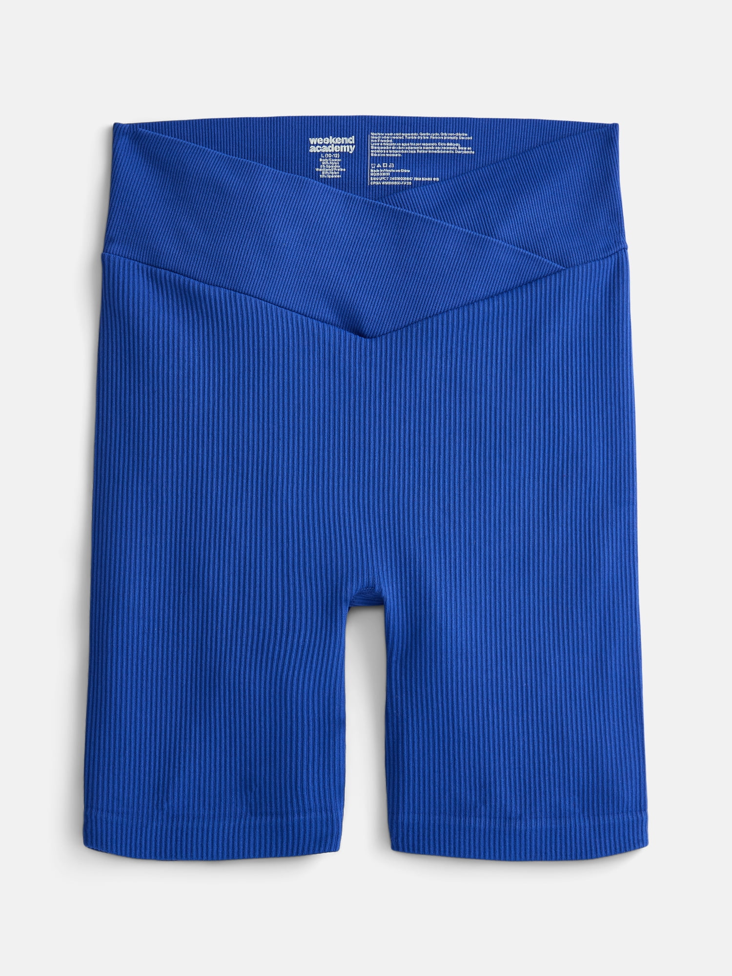 Weekend Academy Girls Seamless Rib Shorts, Sizes 4-18