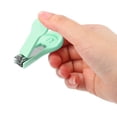 thumbnail image 2 of Unique Bargains Portable Nail Clippers Toenail Clippers 2.44"x0.98"x0.51" Green, 2 of 6