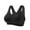Black, variant on Jsaierl Womens Sports Bras Wireless Yoga Training T-shirt Bra Seamless Full Coverage Bralettes Shapewear Lift Sports Bras