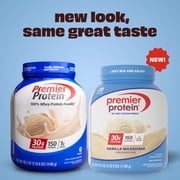 Premier Protein 100% Whey Protein Powder, Vanilla Milkshake, 30g Protein, 29 Servings