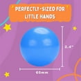 thumbnail image 2 of Supbessel 100 Ball Pit Balls, 2.4" Crushproof Color Inflatable Funball, Phthalate-BPA-Free Plastic Ocean Pool, Baby Toddler Kids Pets Game, Bath Toss Play Tent Playpen, Durable Easy Clean Magic Toy, 2 of 2