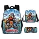 thumbnail image 1 of Set de mochilas escolares Gormities, de poliéster, Anime School, 1 of 1