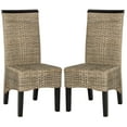 thumbnail image 2 of Safavieh Ilya Nautical Wicker 18''H Wicker Dining Chair, Set of 2, 2 of 8