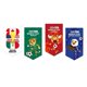 thumbnail image 2 of Set de 4 Pendones Decorativos en Forma de Bandera, Decoración Temática de Fútbol para Bar, Hogar y Fiestas Deportivas, 2 of 2