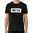 thumbnail image 1 of Plan band Crew Neck T-Shirt pop simple metal country rap, 1 of 3