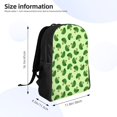 thumbnail image 4 of Disketp Broccoli Vegetables Mochila Unisex de Apertura Lateral Completa, Mochila para Laptop para Escuela, Trabajo y Viajes, 4 of 8