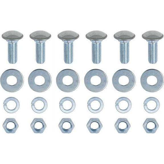 OER 24 Piece Front Bumper Bolt Set 1973-1980 Chevy and GMC Pickup Truck