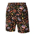 thumbnail image 4 of Fotbe BBQ Party Trajes de Baño Estampados para Hombre, Shorts de Verano de Secado Rápido, Ropa de Playa, Bañadores-Medium, 4 of 6