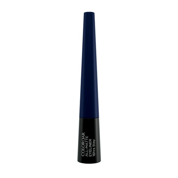 Colorbar All-Matte Delineador de Ojos, Eyeliner, 003 Matte Blue, 2.5 ml