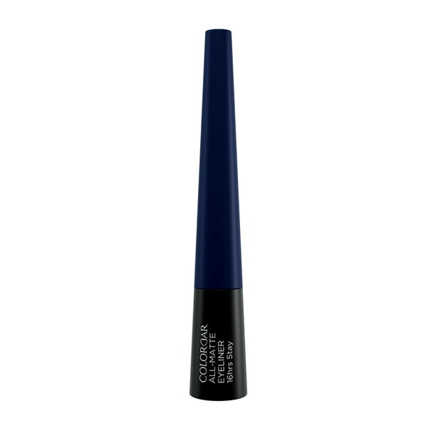 Colorbar All-Matte Delineador de Ojos, Eyeliner, 003 Matte Blue, 2.5 ml