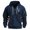 B-Navy, variant on Jinhomg Graphic Hooded Sweatshirt for Men 2025 Trendy Deer Print Cargo Hoodies Big and Tall Comfy Long Sleeve Quarter Zip Tops with Multi Pockets Black XXXL