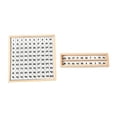 thumbnail image 2 of Tablero de madera para cien números del 1 al 100, actividades de aprendizaje, juguete de conteo de matemáticas para jardín de infantes, juego, 2 of 9