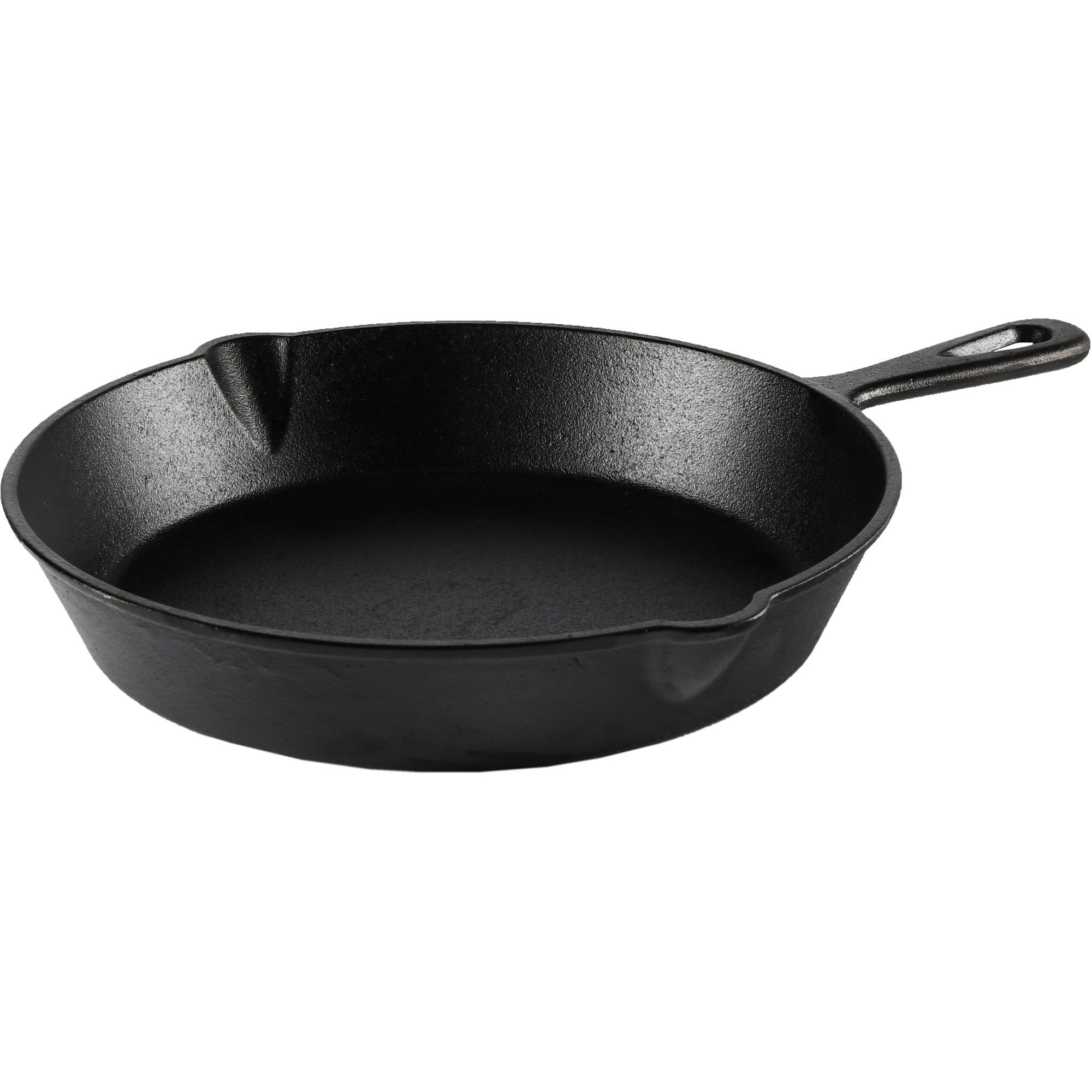 Ozark Trail 10.5" Cast Iron Skillet with Handle and Lips