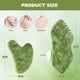 thumbnail image 2 of Masajeador facial Gua Sha Set Airogym Jade Stone para mujer, 2 of 8