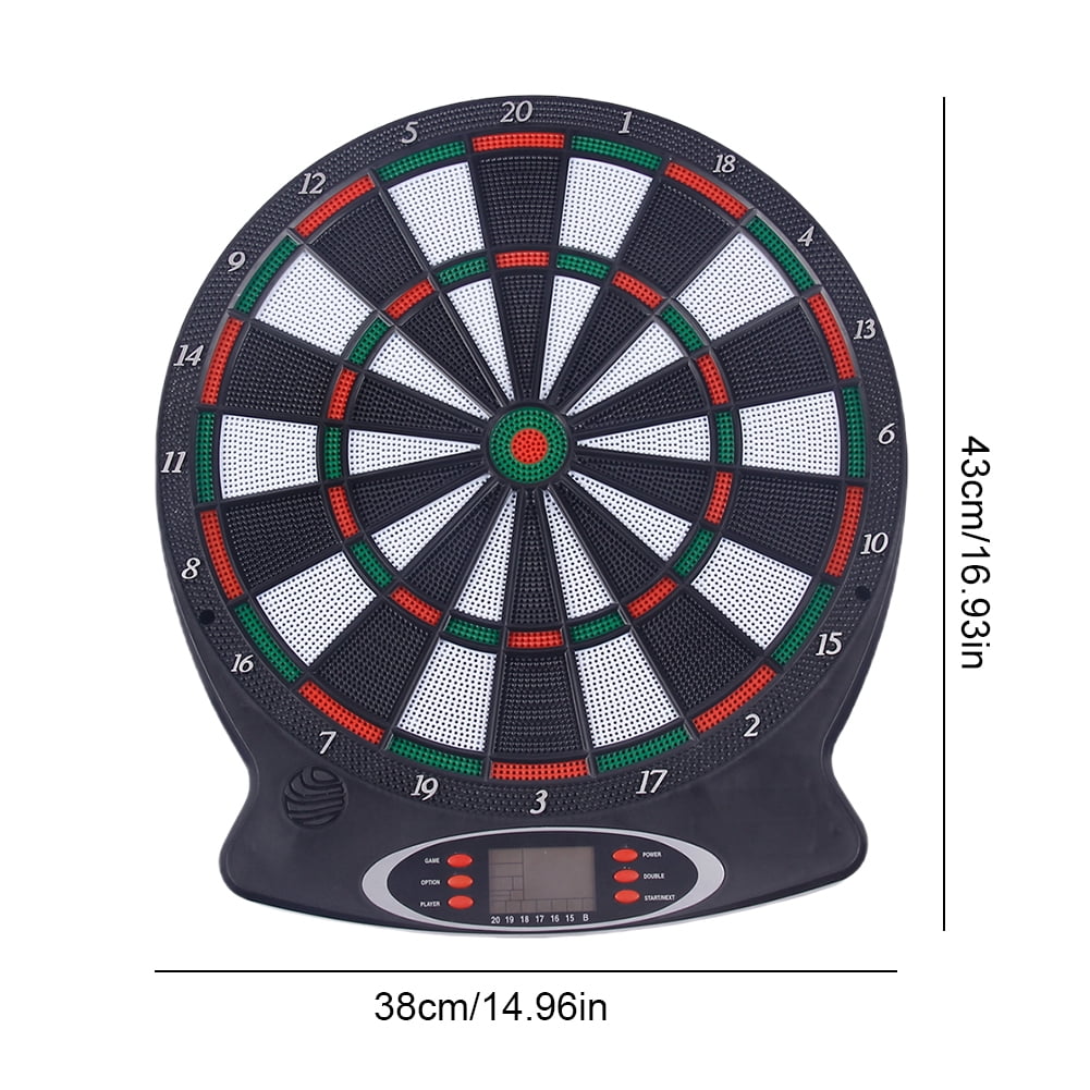 BLEEUS Electronic Dartboard Target Board With 6 Darts Interactive For Indoor Games （Darts Boards）