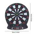 thumbnail image 2 of BLEEUS Electronic Dartboard Target Board With 6 Darts Interactive For Indoor Games （Darts Boards）, 2 of 10
