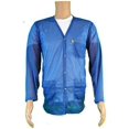thumbnail image 3 of Lightweight V-Neck ESD Anti-Static Jacket/Lab Coat With Snap Cuffs, 3 of 7
