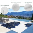 thumbnail image 3 of Outdoor Rug 3x5 ft Navy Blue Watercolor Floral Outdoor Large Area Rug Non Slip Rubber Golden Lines Front Door Mat RV Rug Camping Carpet Patio Outdoor Rugs for Backyard Balcony Deck Porch Indoor, 3 of 9