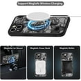 thumbnail image 4 of Magnetic Case for iPhone 14 Plus 6.7 Inch Floral Rose Cute Phone Case [Compatible with Magsafe] for Women Girls Aesthetic Pattern Slim TPU Shockproof Bumper Case, Black, 4 of 13