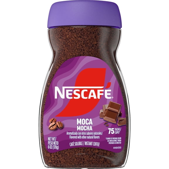 NESCAFE Mocha Flavored Instant Coffee 6oz(170g) Jar