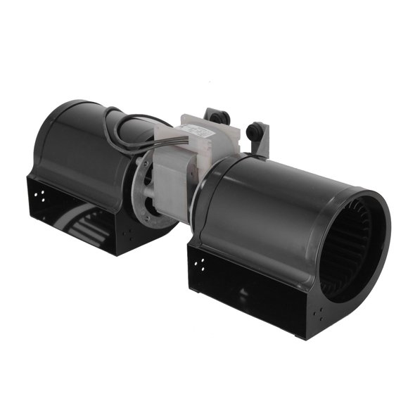 OrangeA 80P20003-R Ventilateur de Distribution à Convection pour Pièce, Double Turbine pour Poêles et Cheminées (Ventilateur à Air)