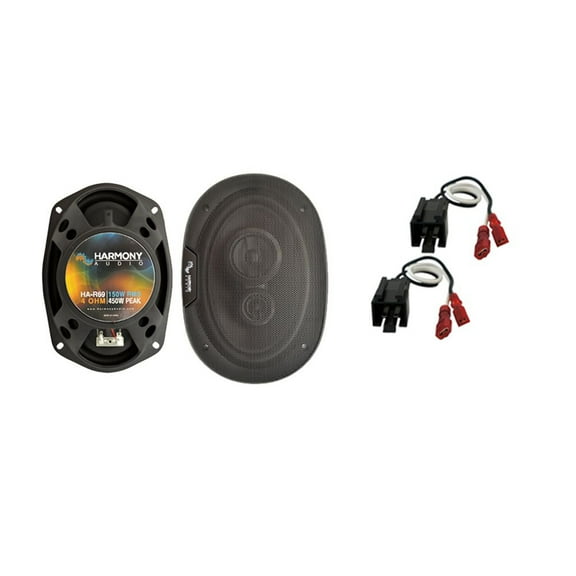 Fits Chrysler Concorde 2002-2004 Rear Deck Replacement Harmony HA-R69 Speakers