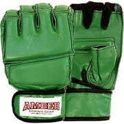 Amber Fight Gear Grappling Gloves Green XL