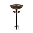 thumbnail image 2 of Bird Bath, Outdoor Bird Feeders with Metal Stake, Bird Bowls For Garden Yard Lawn, 2 of 5