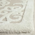 thumbnail image 3 of SAFAVIEH Bella Galena Damask Vines Wool Area Rug, Sand/Ivory, 9' x 12', 3 of 7