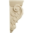 thumbnail image 3 of Ekena Millwork 8"W x 6 1/2"D x 15"H Large Farmingdale Acanthus Corbel, Rubberwood, 3 of 18