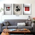 thumbnail image 4 of Hieng Trend Funny Wall Art A İ Love, 8 Ball Poster For Men And Women'S Room Decor-Urban Street Art Canvas Print Picture For Apartment Home Living Bedroom（Only canvas）, 4 of 6