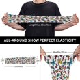 thumbnail image 4 of Lsque Colorful Flying Butterflies Cooling Arm Sleeves for Men & Women -Compression Sleeves to Cover Arms for Working,Sun Sleeves for UV Protection,Breathable, Moisture-Wicking, 4 of 8