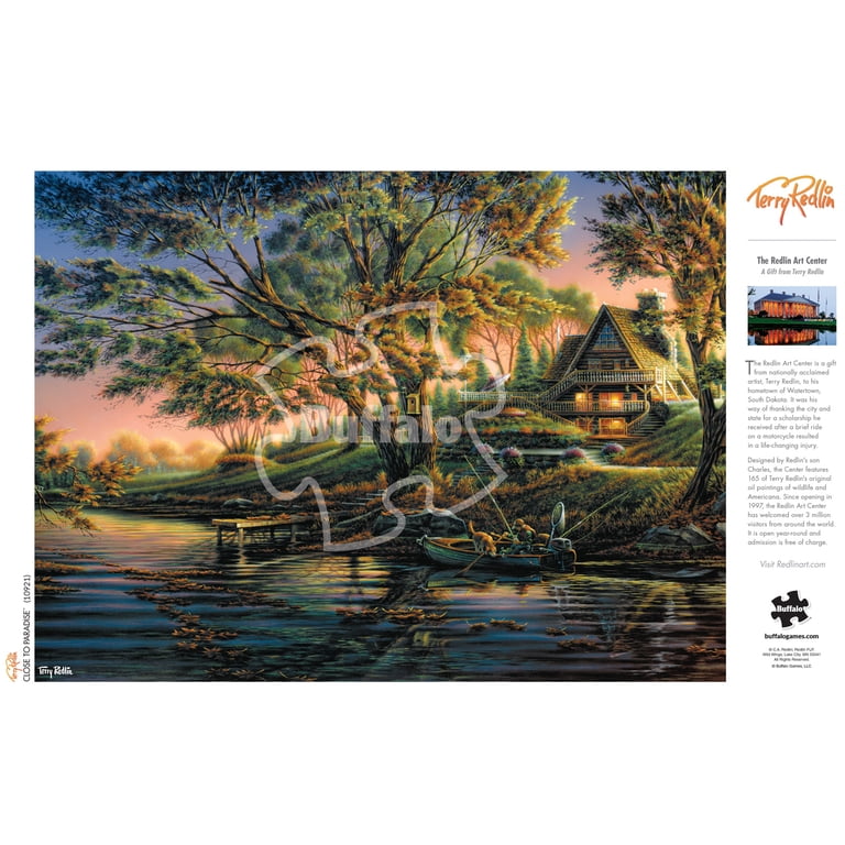 Buffalo Games Charles Wysocki Lilac Point Glen 1000 Piece Jigsaw Puzzle