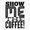 1pcs, variant on Show Me The Coffee Er, Phone Decal Water Bottle Stickers Car Decals, Funny Birthday Gift