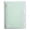 Green, variant on Loose Leaf Notebook, Detachable Ring Binder Refillable Planner for School Office Supplies (Green), 11X9In, 1Pcs