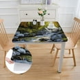 thumbnail image 2 of Landscape Tablecloth, Falling , Dining Room Kitchen Rectangular Table Cover, Multicolor, 2 of 8