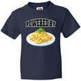 thumbnail image 3 of Inktastic Powered by Macaroni and Cheese Youth T-Shirt, 3 of 5