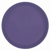 Cambro 1100551 11" Round Grape Fiberglass Camtray - 12/Case