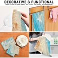 thumbnail image 2 of White Starfish Sea Water Tea Towels Set of 6 Seashell Summer Beach Kitchen Dish Cloth with Hanging Loop, 18"x28"Lint-Free Absorbent Towel for Kitchen Drying Wiping and Cleaning, 2 of 5