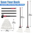 thumbnail image 3 of MYSPRI Commercial Mop for Floors Cleaning, Looped-End Heavy Duty String Industrial Cotton Wet Floor Mops, 3 of 9
