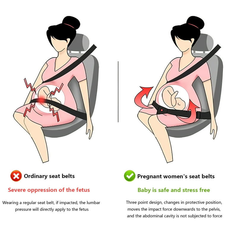 To Wear Seat Pregnancy Seat Belt Safety Seat Belt Adjustment Strap